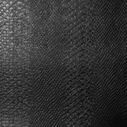 Кожа искусственная Рептилия - Питон 4 (Kroco) черный - Обивка для мягкой мебели Рептилия
