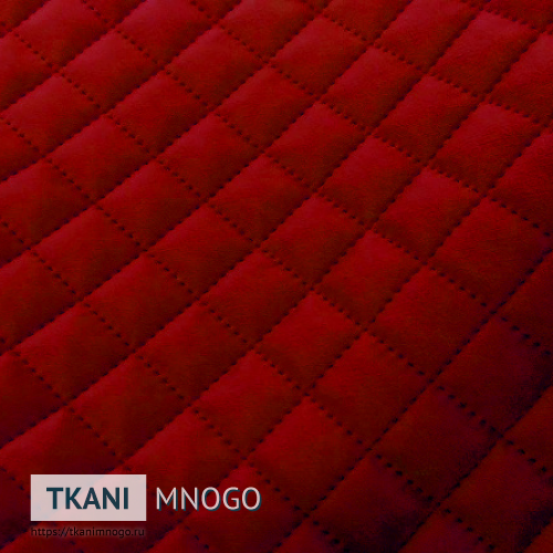 Фото внешнего вида велюра “CSBYH1-48A” (ромб красный)