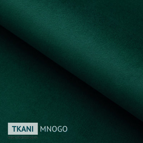Фото фактуры велюра “69” (однотонный зеленый)