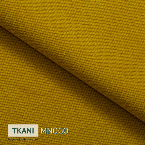 Фото фактуры велюра “13” (однотонный желтый)