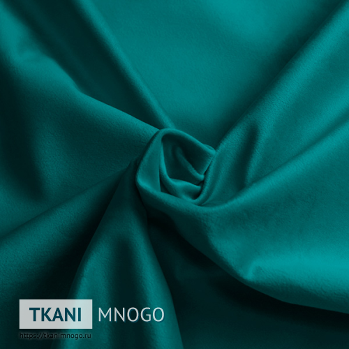 Фото обивки велюра “MR-18” (однотонный зеленый, голубой)