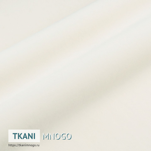 Фото материала велюра “HM-1” (однотонный белый)