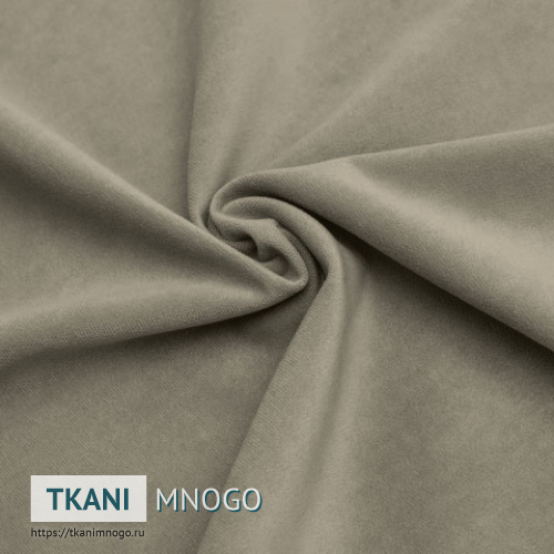 Фото внешнего вида велюра “Cf016-4” (однотонный бежевый)