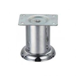 Опора М001 D50 H50 - ножка для дивана, для кровати, для кресла
 - Ножки хромированные
