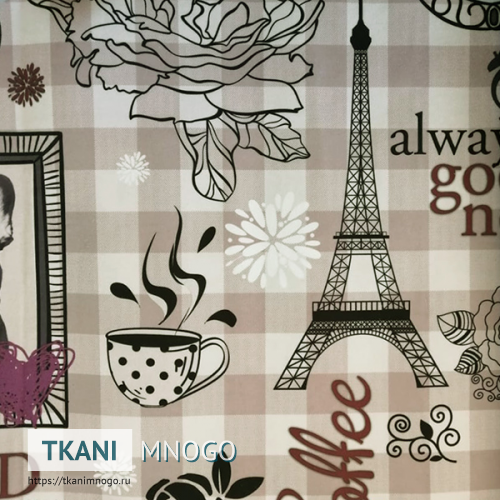 Фото внешнего вида микровелюра “Cats-2” анималистический.